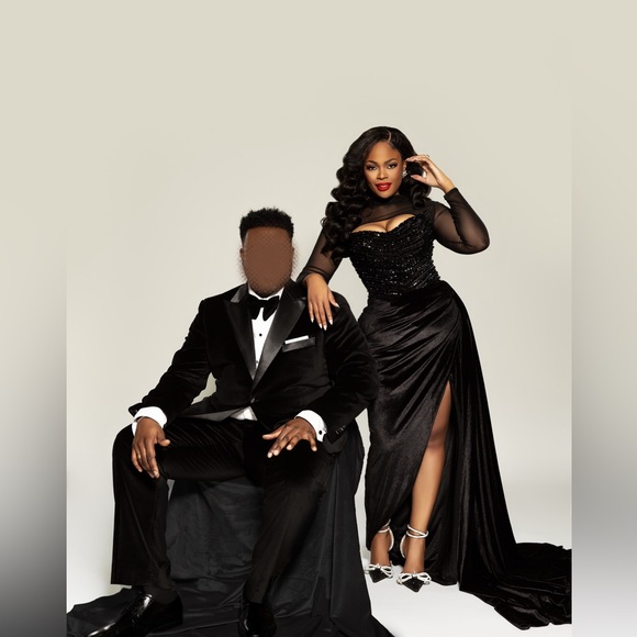 Albina Dyla Dresses & Skirts - Custom Albina Dyla Corset Black Dress